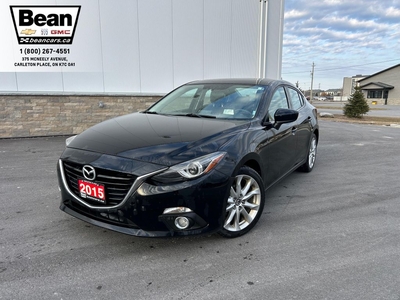 Used 2015 Mazda MAZDA3 GT 2.5L 4CYL WITH REMOTE ENTRY, HEATED SEATS, SUNROOF, BOSE AUDIO SYSTEM for Sale in Carleton Place, Ontario
