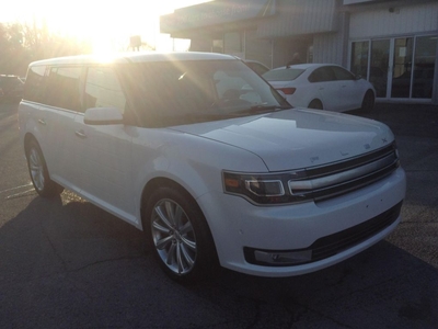 Used 2017 Ford Flex Limited LIMITED AWD!! HEATED SEATS. NAV. 6 PASS. MOONROOF. LEATHER. PWR SEATS. ALLOYS. A/C. PWR GROUP. KEYLE for Sale in Kingston, Ontario