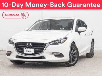 Used 2018 Mazda MAZDA3 GT Premium w/ Apple CarPlay, Dual Zone A/C, Rearview Cam for Sale in Toronto, Ontario