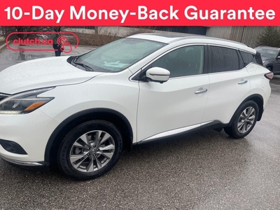 Used 2018 Nissan Murano SL AWD w/ Apple CarPlay & Android Auto, Rearview Cam, 360 View Monitor for Sale in Toronto, Ontario