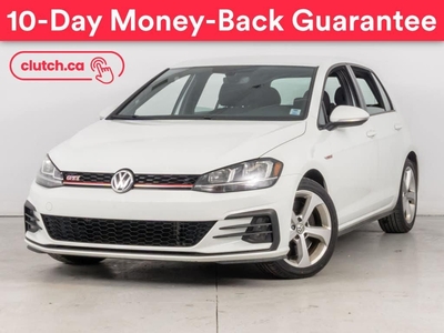 Used 2019 Volkswagen Golf GTI 5-Door W/ CarPlay, Android Auto, Cam, 6-Spd MT for Sale in Bedford, Nova Scotia