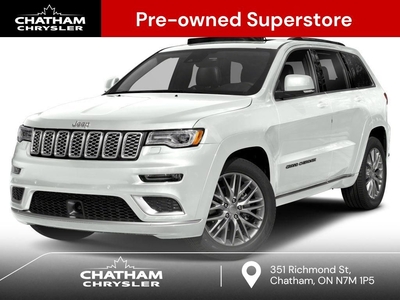 Used 2020 Jeep Grand Cherokee Summit SUMMIT NAVIGATION SUNROOF for Sale in Chatham, Ontario