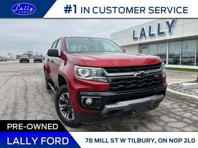 Used 2021 Chevrolet Colorado 4WD Z71, Nav, One Owner, Tonneau !! for Sale in Tilbury, Ontario