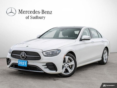 Used 2021 Mercedes-Benz E-Class 350 4MATIC Sedan 8,850 OF OPTIONS INCLUDED! for Sale in Sudbury, Ontario