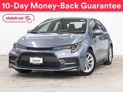 Used 2022 Toyota Corolla SE w/ Apple CarPlay & Android Auto, Rearview Cam, A/C for Sale in Toronto, Ontario