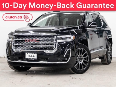 Used 2023 GMC Acadia Denali AWD w/ Apple CarPlay & Android Auto, Rearview Cam for Sale in Toronto, Ontario