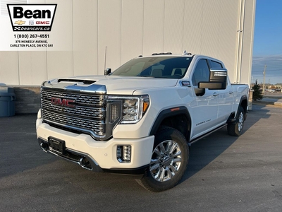 Used 2023 GMC Sierra 2500 HD Denali DURAMAX 6.6L V8 WITH REMOTE START/ENTRY, HEATED SEATS, HEATED STEERING WHEEL, VENTILATED SEATS, SUNROOF, MULTI-PRO TAILGATE for Sale in Carleton Place, Ontario