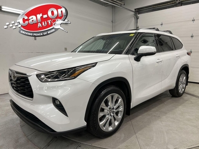 Used 2023 Toyota Highlander LIMITED AWD 7-PASS PANO ROOF COOLED LEATHER for Sale in Ottawa, Ontario