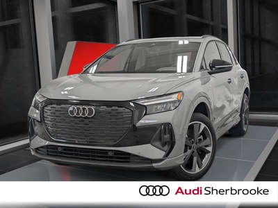 Used Audi Q4 e-tron 2024 for sale in Sherbrooke, Quebec
