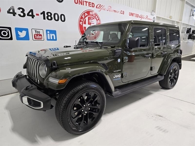 Used Jeep Wrangler 4xe PHEV 2021 for sale in Boisbriand, Quebec
