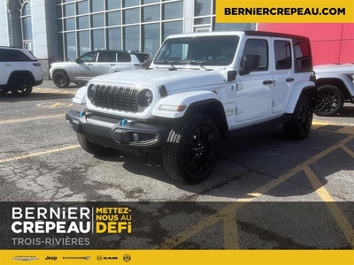 Used Jeep Wrangler 4xe PHEV 2024 for sale in Trois-Rivieres, Quebec