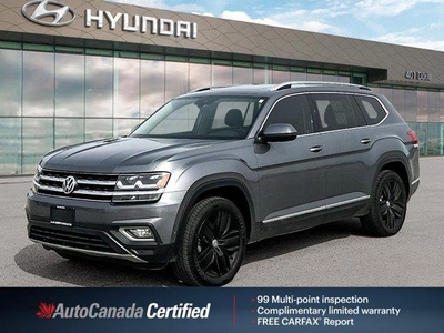 Used Volkswagen Atlas 2018 for sale in Mississauga, Ontario