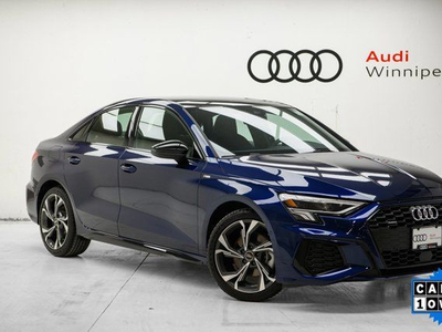 2023 Audi A3 Sedan Technik | Black Optics | S-Line Sport Package