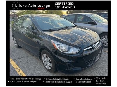 Used 2012 Hyundai Accent GL HATCH, AUTO, A/C, POWER GRP, BAL. OF WARRANTY! for Sale in Orleans, Ontario