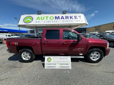 Used 2013 Chevrolet Silverado 1500 LTZ Crew Cab 4WD INSPECTED W/BCAA MBRSHP & WRNTY! for Sale in Langley, British Columbia