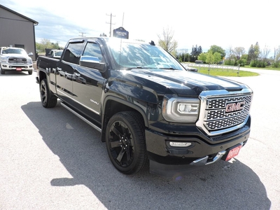 Used 2018 GMC Sierra 1500 Denali 6.2L 4X4 Leather Sunroof DVD'S Loaded for Sale in Gorrie, Ontario
