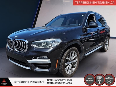 Used BMW X3 2018 for sale in Terrebonne, Quebec