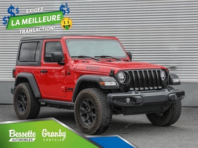 Used Jeep Wrangler 2021 for sale in Cowansville, Quebec