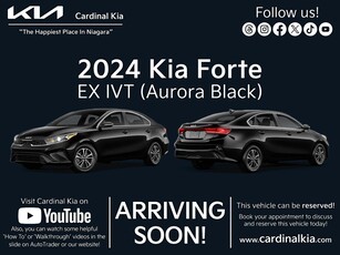 New 2024 Kia Forte EX IVT for Sale in Niagara Falls, Ontario