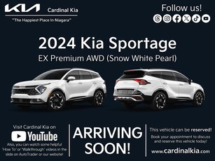 New 2024 Kia Sportage EX Premium - Red Interior for Sale in Niagara Falls, Ontario