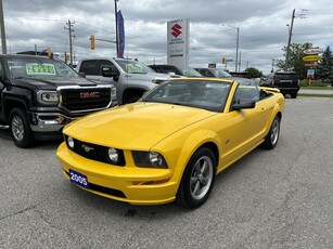 Used 2005 Ford Mustang GT Convertible ~4.6L V8 ~5-Speed Manual ~Leather for Sale in Barrie, Ontario