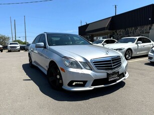 Used 2011 Mercedes-Benz E-Class 4MATIC NO ACCIDENT BLINDSPOT NAVIGATION LANEKEEP for Sale in Oakville, Ontario