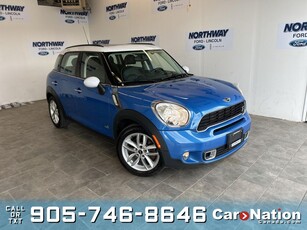 Used 2011 MINI Cooper Countryman S AWD LEATHER SUNROOF 6 SPEED M/T REAR CAM for Sale in Brantford, Ontario