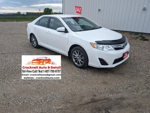 Used 2012 Toyota Camry 4dr Sdn I4 Auto LE for Sale in Carberry, Manitoba