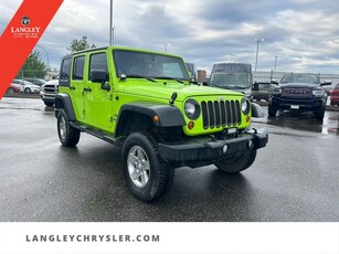 Used 2013 Jeep Wrangler Unlimited Sport Bluetooth Hitch Single Owner for Sale in Surrey, British Columbia