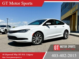 Used 2015 Chrysler 200 S PUSH TO START HANDS FREE $0 DOWN for Sale in Calgary, Alberta
