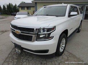 Used 2016 Chevrolet Suburban LOADED LT-MODEL 8 PASSENGER 5.3L - V8.. 4X4.. MIDDLE BENCH & 3RD ROW.. NAVIGATION.. POWER SUNROOF.. LEATHER.. HEATED SEATS.. DVD PLAYER.. for Sale in Bradford, Ontario