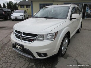 Used 2016 Dodge Journey ALL-WHEEL DRIVE R/T-EDITION 5 PASSENGER 3.6L - V6.. NAVIGATION.. POWER SUNROOF.. LEATHER.. HEATED SEATS & WHEEL.. DVD PLAYER.. for Sale in Bradford, Ontario