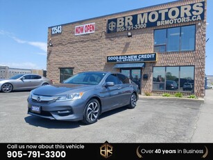 Used 2017 Honda Accord No Accidents EX-L Low Km Sun Roof for Sale in Bolton, Ontario