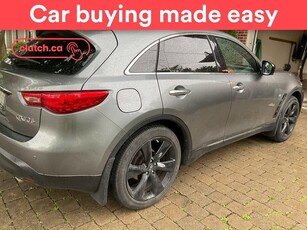 Used 2017 Infiniti QX70 AWD Sport w/ Heated & Ventilated Front Seats, Adaptive Cruise Control, Nav for Sale in Toronto, Ontario