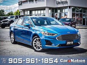 Used 2019 Ford Fusion Energi SEL LOW KM'S PUSH START BACK UP CAMERA for Sale in Burlington, Ontario