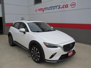 Used 2019 Mazda CX-3 GT (**AWD**LEATHER**SUNROOF**ALLOY RIMS**NAVIGATION**CRUISE CONTROL**BLUETOOTH**REVERSE CAMERA**HEATED SEATS**HEATED STEERING WHEEL**) for Sale in Tillsonburg, Ontario