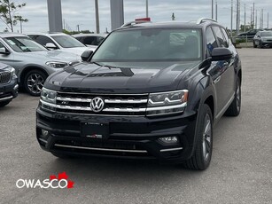 Used 2019 Volkswagen Atlas 3.6L Clean CarFax! 7 Seater! for Sale in Whitby, Ontario