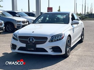 Used 2020 Mercedes-Benz C-Class 2.0L One Owner! Dealer Serviced! Low KMs! for Sale in Whitby, Ontario
