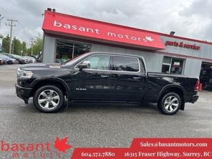 Used 2020 RAM 1500 Limited, EcoDiesel, Air Suspension, PanoRoof, Nav! for Sale in Surrey, British Columbia