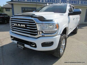 Used 2020 RAM 2500 3/4 TON LONG-HORN-MODEL 5 PASSENGER 6.7L - CUMMINS.. 4X4.. CREW-CAB.. 6.6-BOX.. NAVIGATION.. SUNROOF.. LEATHER.. HEATED/AC SEATS.. POWER PEDALS.. for Sale in Bradford, Ontario