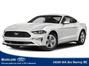 Used 2021 Ford Mustang EcoBoost Premium BC 1-OWNER, NO ACCIDENT, MANUAL, BLACK ACCENT PKG for Sale in Surrey, British Columbia