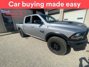 Used 2021 RAM 1500 Classic Warlock Crew Cab 4x4 w/ Uconnect 4C, Apple CarPlay & Android Auto, Power Windows for Sale in Toronto, Ontario