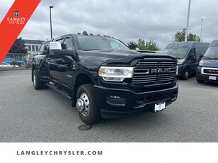 Used 2023 RAM 3500 Laramie Leather Seats 6 Sunroof Canopy 12” Screen for Sale in Surrey, British Columbia