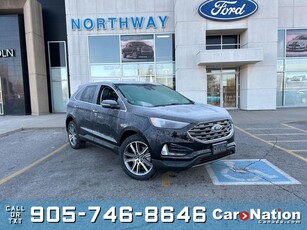 Used 2024 Ford Edge COMPANY DEMO TITANIUM AWD PANO ROOF NAVI for Sale in Brantford, Ontario