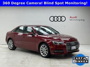 Used Audi A4 2017 for sale in Winnipeg, Manitoba