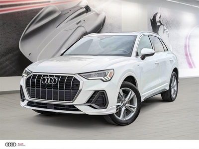 Used Audi Q3 2020 for sale in Sherbrooke, Quebec