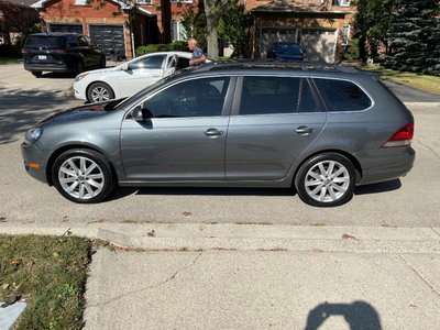 2012 VW Golf Highline Sportwagen TDI comes with a set of winters