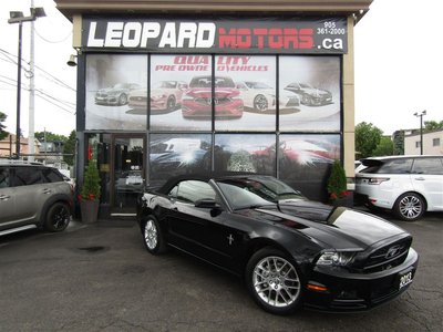 2013 Ford Mustang Prem, Convertible, Navi, Leather, Camera, *Cer