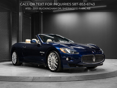2013 Maserati GranTurismo Convertible | Active Exhaust