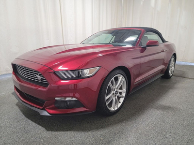 2017 Ford Mustang ECOBOOST PREMIUM W/HEATED LEATHER SEATS